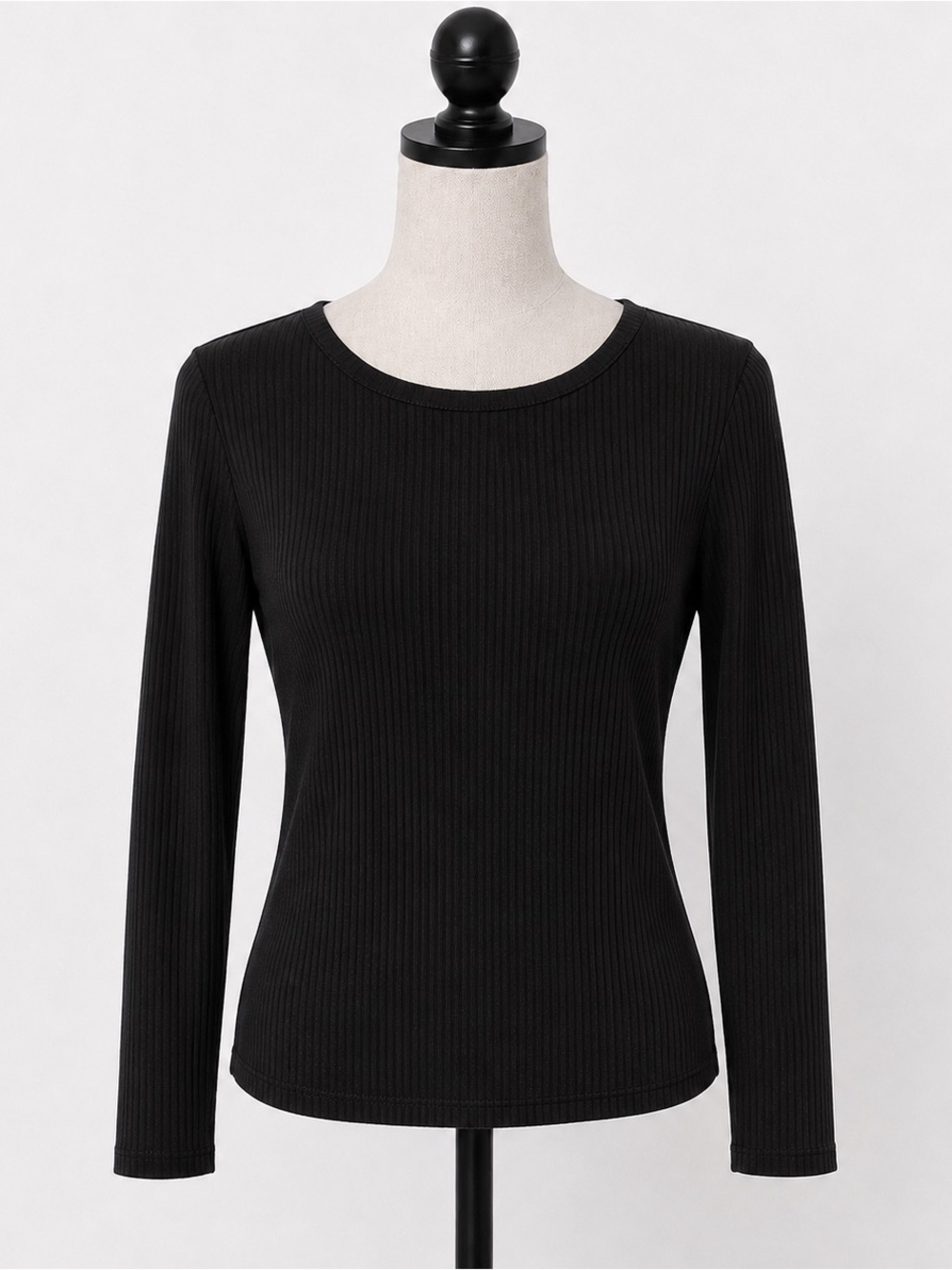 A New Day Ribbed Long Sleeve Top – Size Large